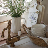 Robinet rabattable vintage vieux bronze Paffoni GASTON