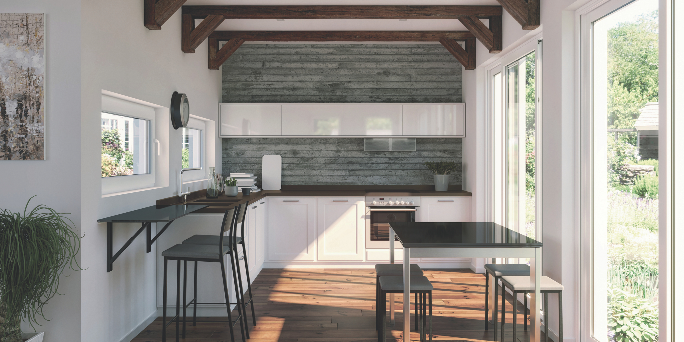 Robinet ADAM Luisina chromé rabattable, idéal pour espaces réduits.