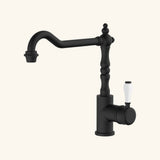 Robinet cuisine vintage noir mat ALFRED