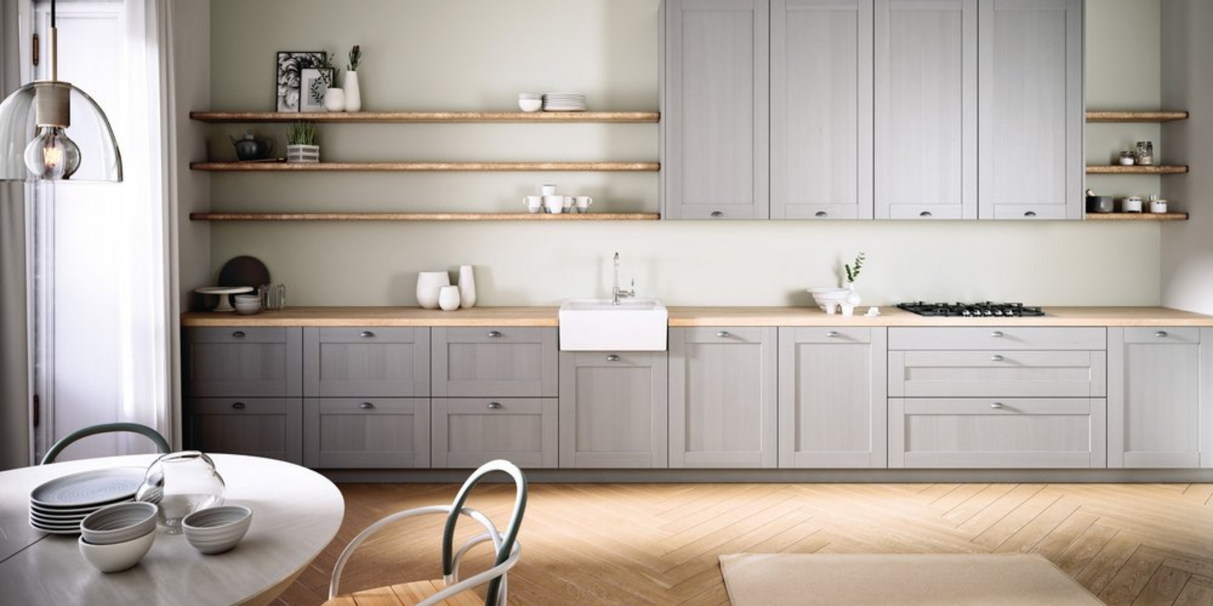 Robinet AVIA 2.0 Villeroy & Boch inox brossé, design haut de gamme.