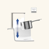 Robinet Villeroy & Boch FINERA inox brossé mat