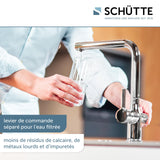 Robinet filtrant Schütte AQUASTAR PRO chromé