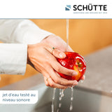 Robinet filtrant Schütte AQUASTAR PRO effet inox