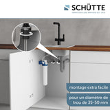 Robinet filtrant Schütte AQUASTAR PRO noir mat