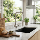 Robinet rabattable Luisina ULYSSE effet inox