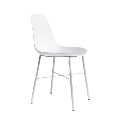 Chaise de salle à manger CLARA blanc