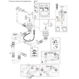 Vidage automatique 2 bacs CUIPD234 gamme Best en Keratek - Siphon gain de place