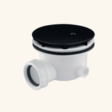 Bonde receveur de douche LUCIE diamètre 90 noir