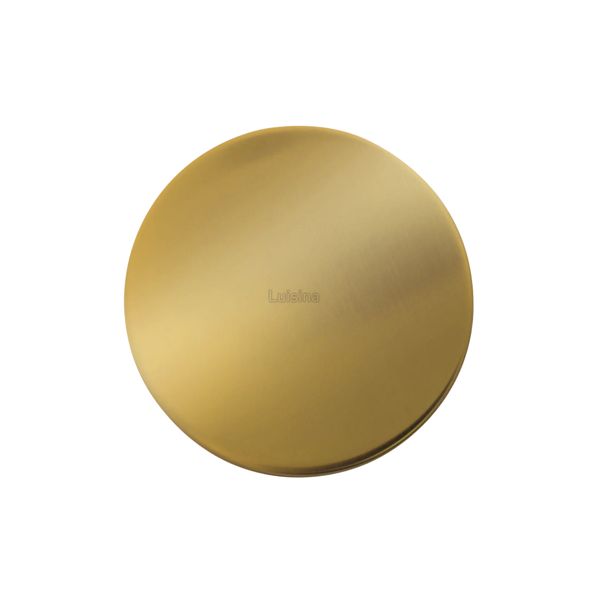 Cache bonde Luisina inox PVD doré diamètre 90 cm