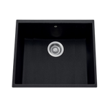 Vidage manuel 1 bac CUIPD644-A évier granit HARMONIE - Siphon gain de place