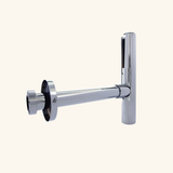 Siphon chromé rond LUISINA pour vasque