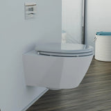 Abattant WC Schütte GREY en duroplast Gris avec Frein de Chute