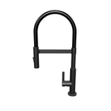 Robinet Douchette Schütte MIAMI noir mat