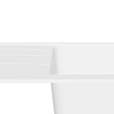 Évier granit blanc Schock FORMHAUS 1 grand bac 1 égouttoir