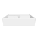 Évier timbre d'office granit noir Kümbad KIWI 2 bacs