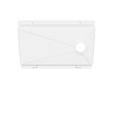 Evier granit Turtl LARGUS blanc 1 bac XL 840x560