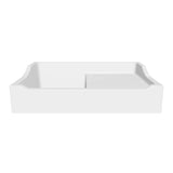 Évier timbre d'office granit gris Kümbad TAMARIN - 1 bac 1 égouttoir