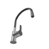 Robinet cuisine gris et chromé Eisl FLEXO
