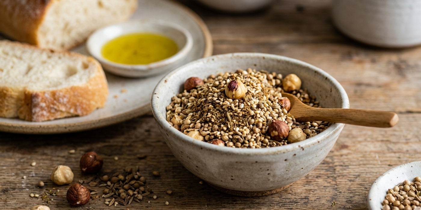 Dukkah : le mélange d'épices et de fruits à coque égyptien