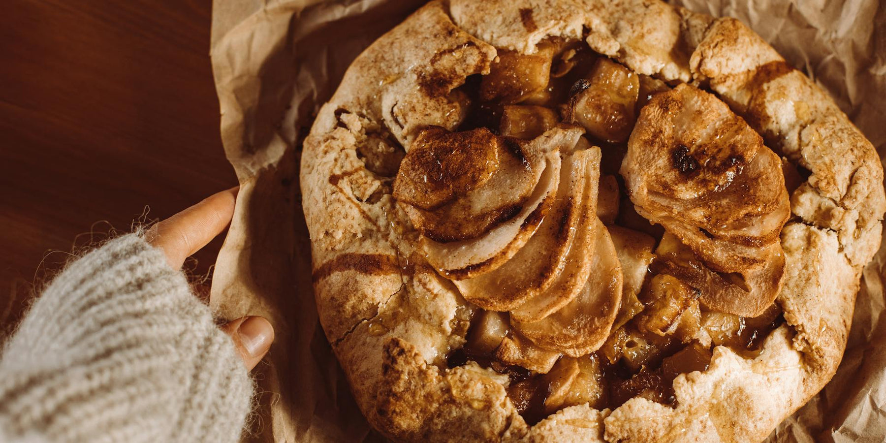 Tarte rustique aux pommes