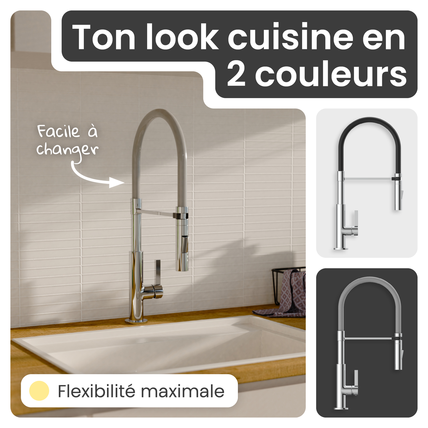 Robinet douchette Instmaier NOVA chromé