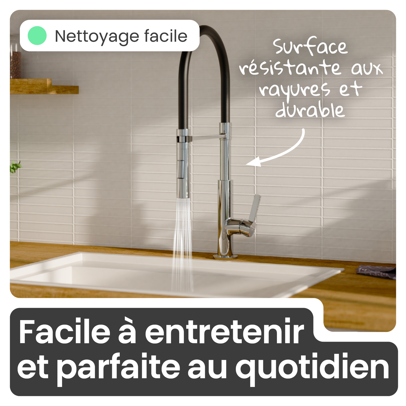 Robinet douchette Instmaier NOVA chromé