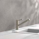 Robinet cuisine Schütte CORNWALL bec droit inox