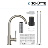 Robinet cuisine Schütte CORNWALL inox