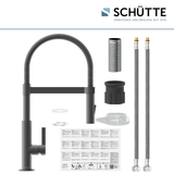 Robinet Douchette Schütte MIAMI gris graphite mat
