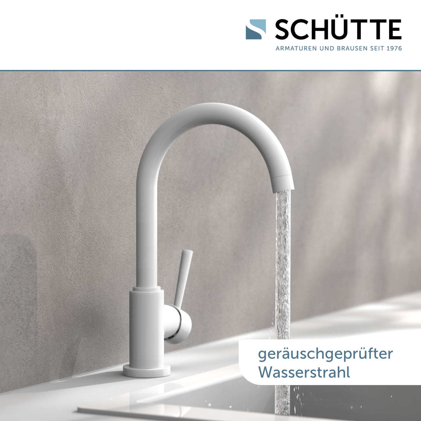 Robinet cuisine Schütte CORNWALL blanc