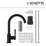 Robinet cuisine Schütte CORNWALL noir