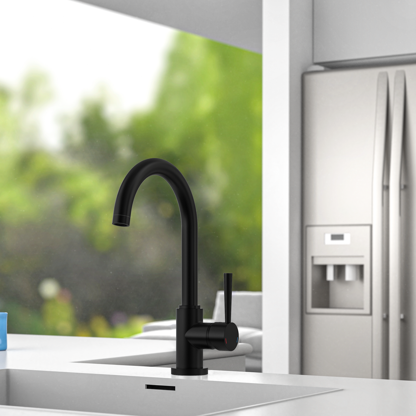 Robinet cuisine Schütte CORNWALL noir