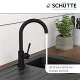 Robinet cuisine Schütte CORNWALL noir