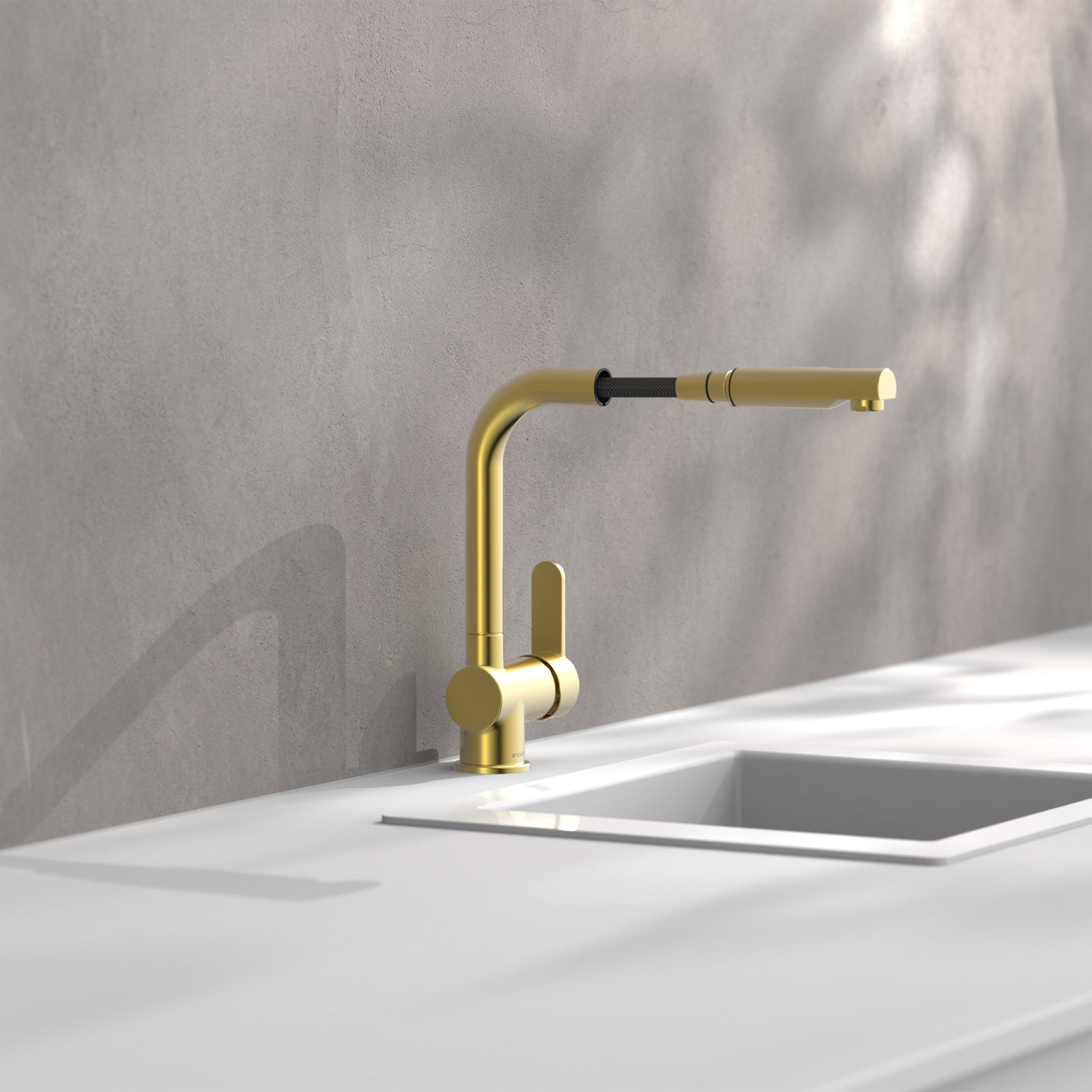 Robinet Douchette Schütte LONDON doré mat