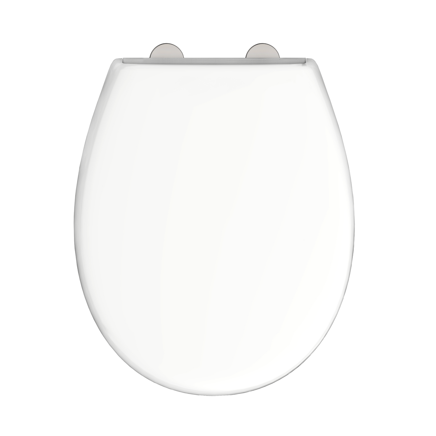Abattant WC ovale en duroplast blanc avec frein de chute ALMA