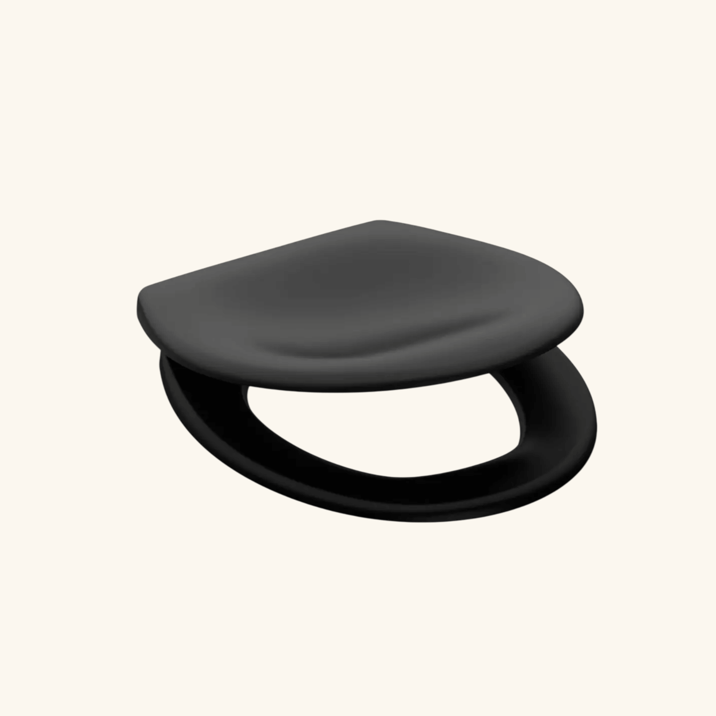 Abattant WC Schütte en duroplast Noir