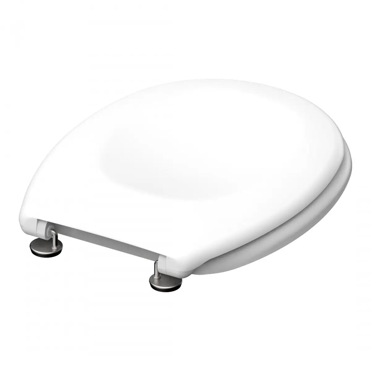 Abattant WC Schütte WHITE en duroplast Blanc