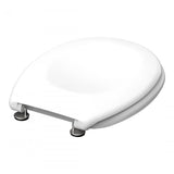Abattant WC Schütte WHITE en duroplast Blanc