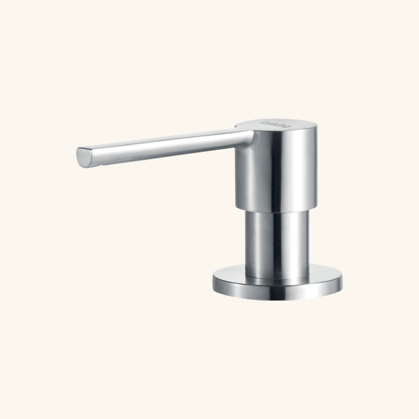 Distributeur savon cuisine encastrable Luisina inox massif