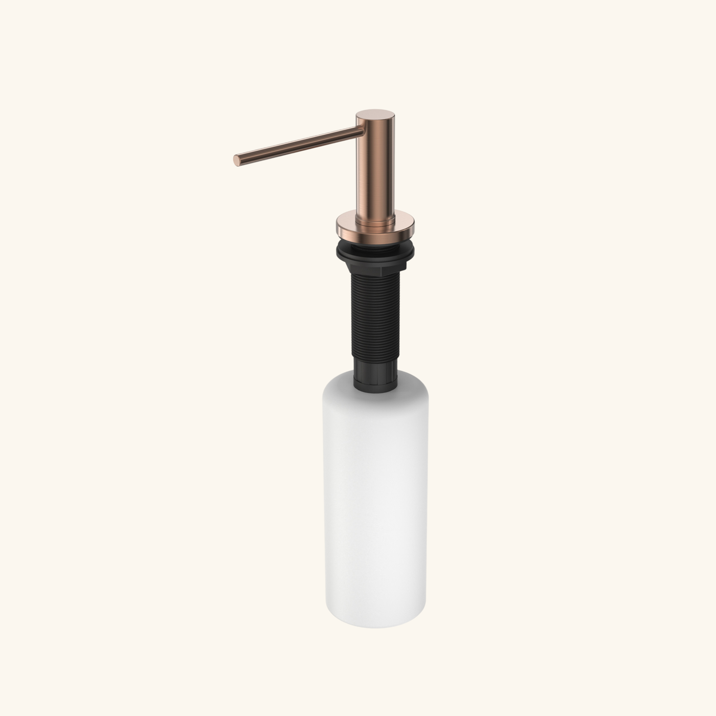 Distributeur savon cuisine encastrable inox cuivre MAYA