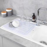 Tapis égouttoir à vaisselle WENKO KRISTALL plastique transparent