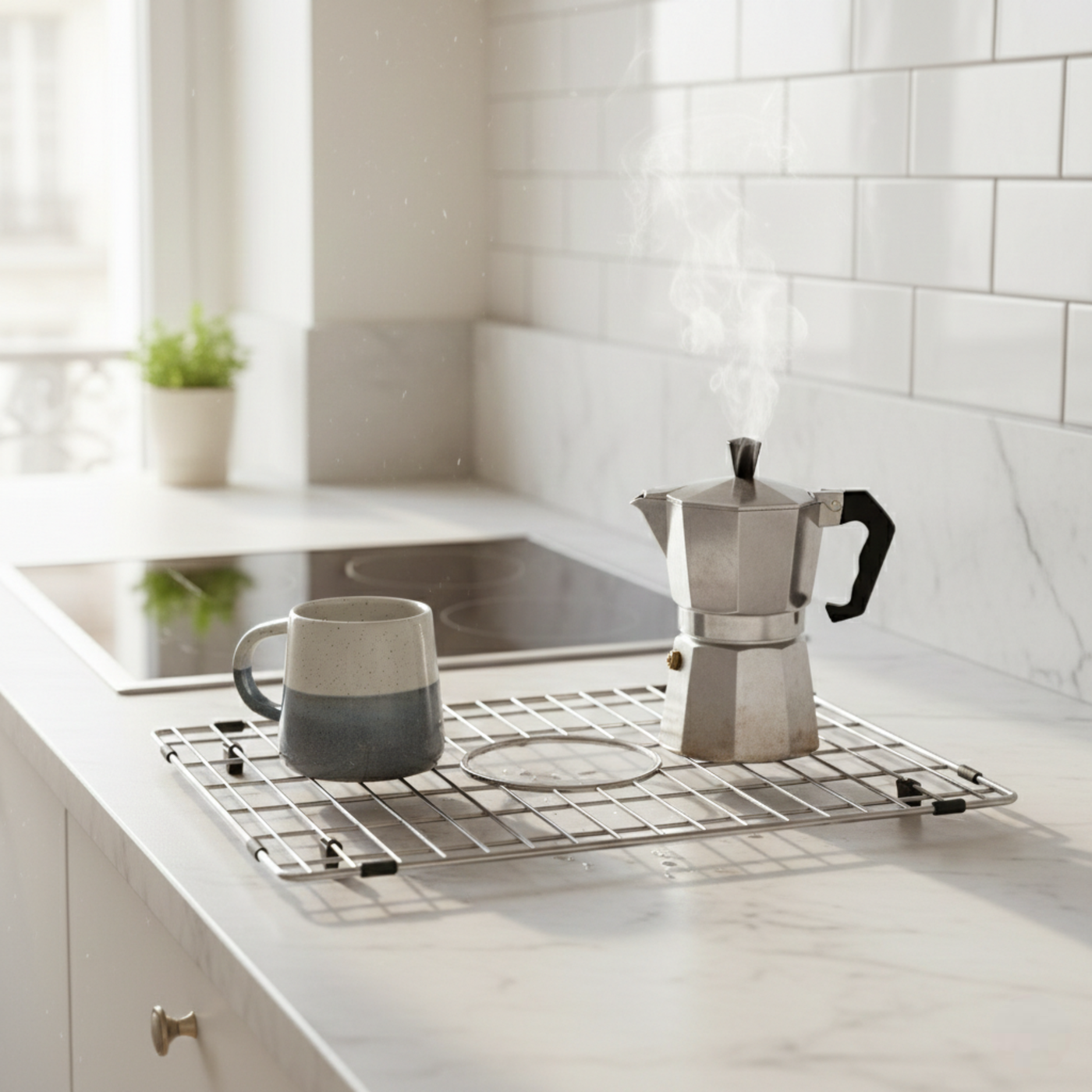 Grille en inox fond d'évier pour évier Chambord PHILIPPE I