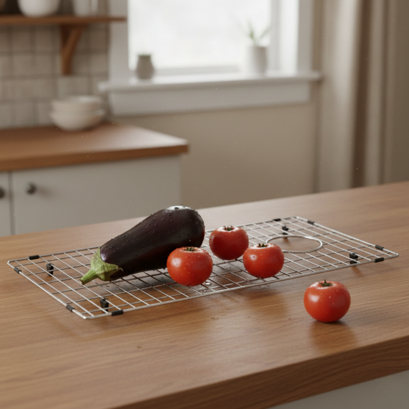 Grille en inox fond d'évier pour évier Chambord PHILIPPE III