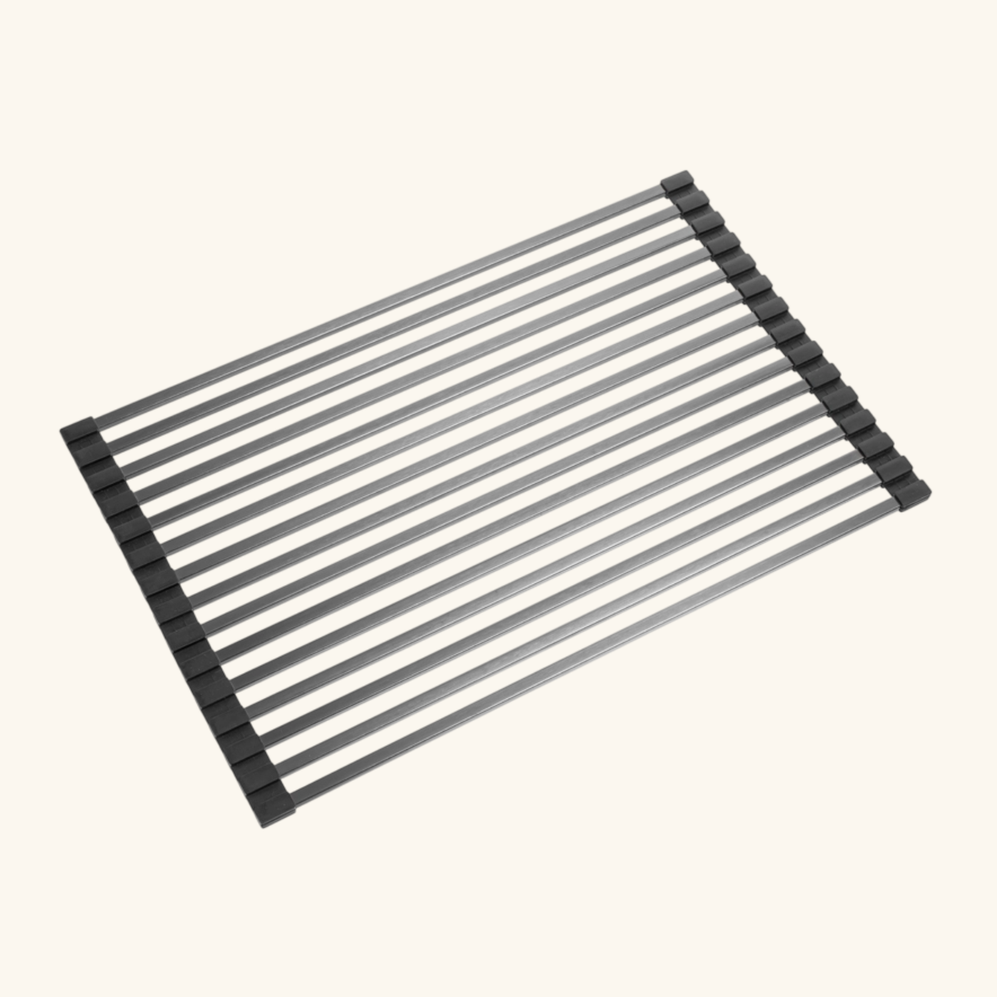 Egouttoir vaisselle rabattable inox Helika - dessous de plat inox