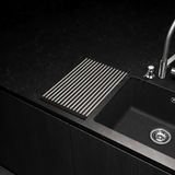 Egouttoir vaisselle rabattable inox Helika - dessous de plat inox