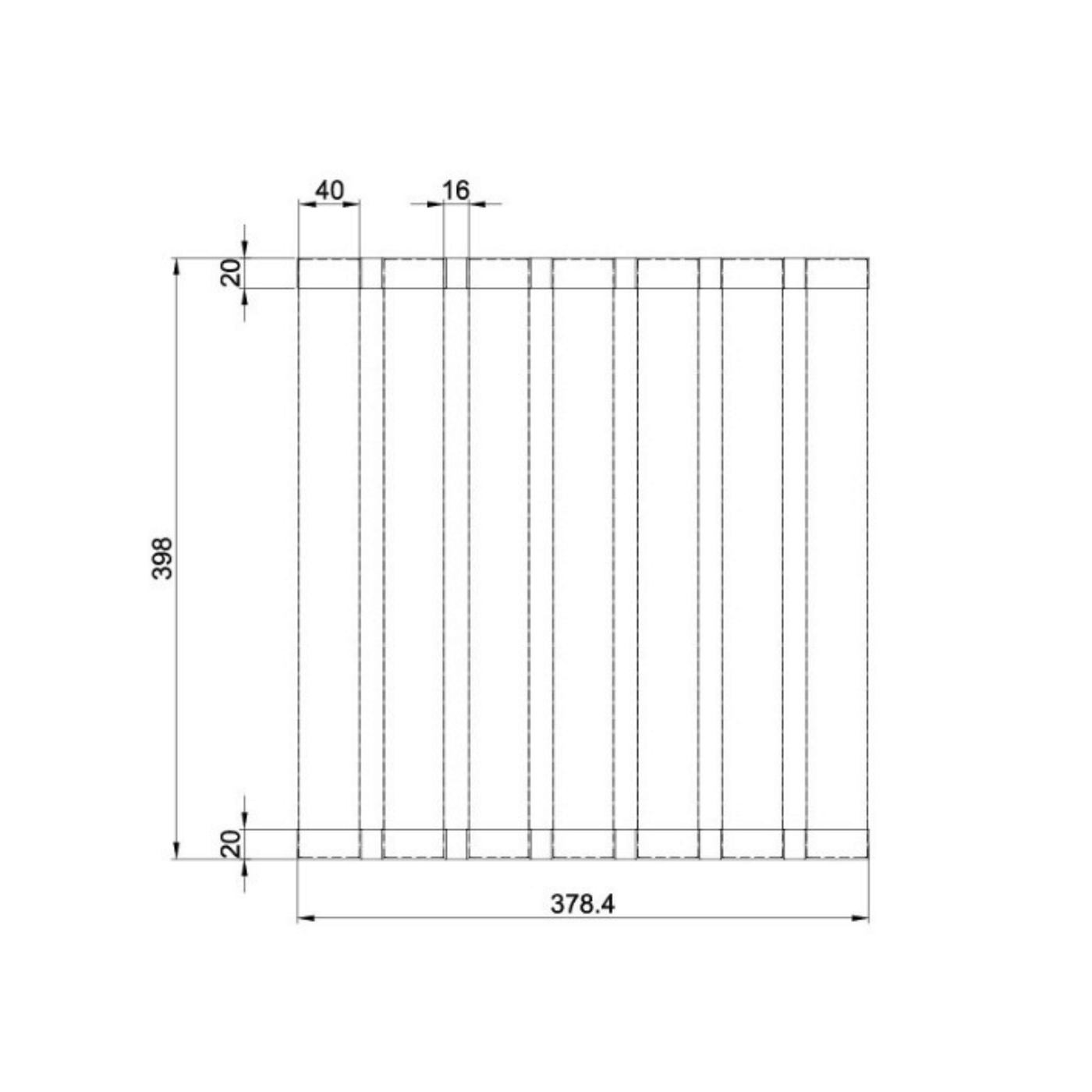 Égouttoir vaisselle rabattable inox PVD doré Luisina LEGATO - dessous de plat doré
