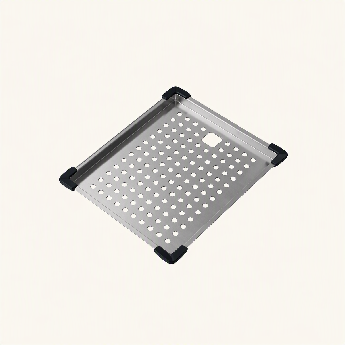 Grille en inox égouttoir LEONARD 33x39 cm pour évier cuisine