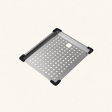 Grille en inox égouttoir LEONARD 33x39 cm pour évier cuisine
