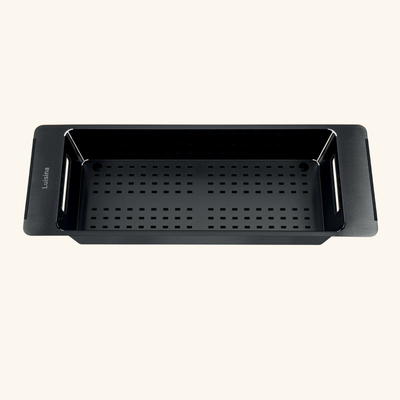 Passoire évier colander Luisina en inox PVD noir