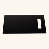 Grande planche à découper Schock en verre noir CLARA